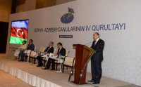 Dünya Azərbaycanlılarının IV Qurultayı başa çatıb