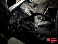 Bakı-Qazax magistralında avtomobil aşıb: yaralılar var