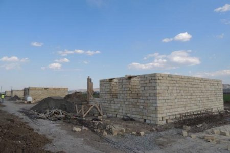 Cocuq Mərcanlıda evlərin inşası başa çatıb (FOTO)