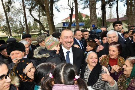 Prezident İlham Əliyev: "Mən həmişə xalqın dəstəyinə arxalanmışam, mənə güc verən xalqın mənə olan inamıdır"