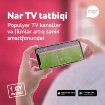 “Nar TV” ilə ən maraqlı filmlərvə TV serialallar Azərbaycan dilində