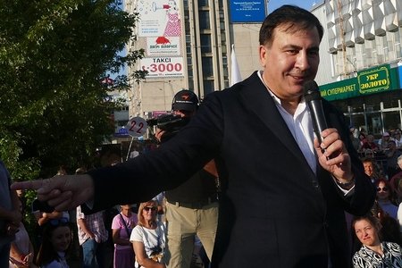 Saakaşvili öz partiyasının Rada seçkilərində iştirak etməyəcəyini açıqlayıb