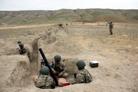 Füzuli istiqamətində erməni mayoru "mina partlayışından" öldü