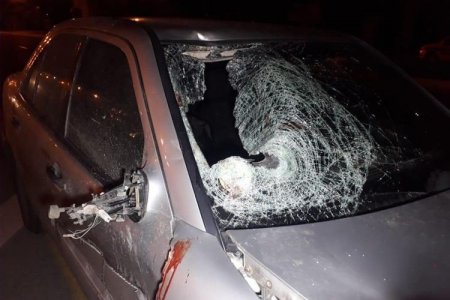 Bakıda “Mercedes” “Azərsu” ASC-nin əməkdaşını vuraraq öldürüb - FOTOLAR