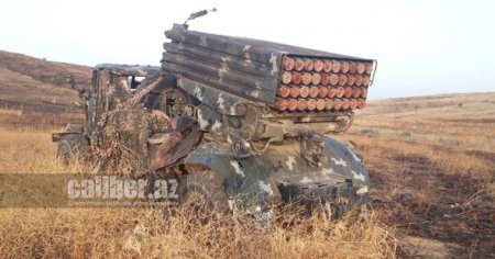 Ermənistan ordusu Azərbaycana iki ədəd BM-21 “Qrad” “hədiyyə” etdi – FOTO
