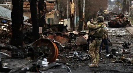 Kiyev vilayəti ərazisindən 410 nəfər dinc sakinin cəsədi çıxarılıb