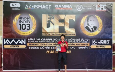 Deputatın oğlu qızıl medal qazandı - FOTO - VİDEO