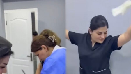 Bu əməliyyatı da rəqs ilə məşhurlaşan "Dr. Gülü" edibmiş (VİDEO)