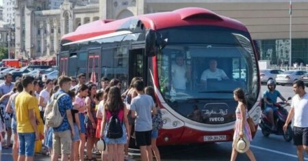 Bakıda BU AVTOBUSLAR PULSUZ OLACAQ