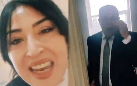 Məktəb direktorunun otağında canlı yayım açan müəllim işdən çıxarıldı-RƏSMİ