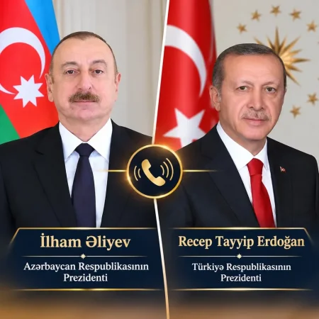 Rəcəb Tayyib Ərdoğan İlham Əliyevə zəng edib