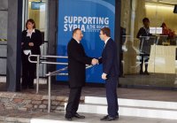 İlham Əliyev Londonda Xorvatiya prezidenti ilə görüşdü
