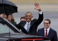 Obama Kubada tarixi səfərdədir