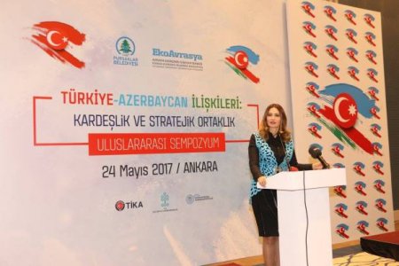 Q.Paşayeva Ankarada beynəlxalq simpoziumda güc birlikdədir deyib