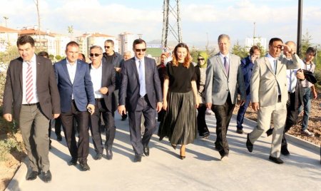 Ankarada Qarabağ parkının açılışı olub-Fotolar