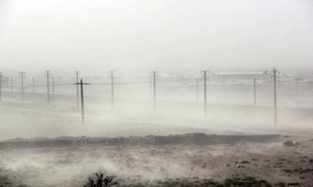 İranda gözlənilən fəlakət: duz fırtınası başladı - Foto