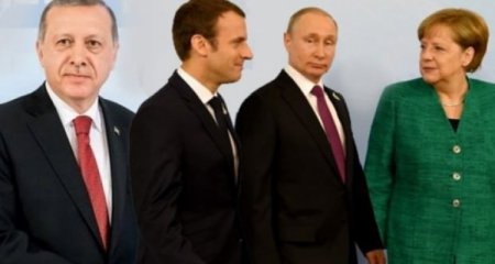 Putin, Merkel və Makron İstanbula gəlir