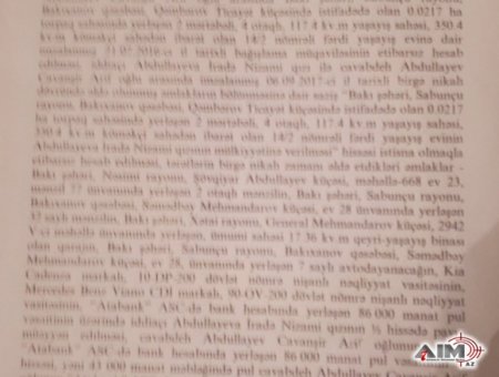 “BÖYÜK VARİDATA MALİK BU AİLƏ…” – SABİQ GÖMRÜK RƏİSİNİN KÜRƏKƏNİNDƏN PREZİDENTƏ ŞOK MÜRACİƏT + FOTOLAR -