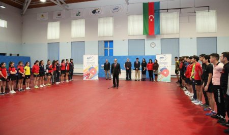 Stolüstü tennis üzrə Azərbaycan çempionatına start verilib