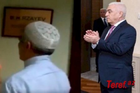 Baba Rzayev kabinetinə cadu etdirib – Şok video yayıldı
