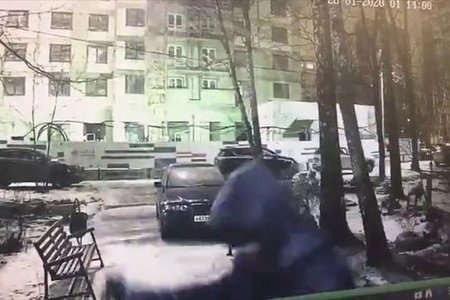 Moskvada azərbaycanlının öldürülmə görüntüləri - VİDEO