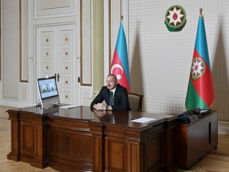 Prezident və ÜTT-nin Baş katibi arasında videokonfrans keçirilib