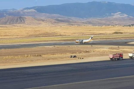 AZAL "Füzuli" Beynəlxalq hava limanı ilə bağlı məlumat yaydı FOTO VİDEO