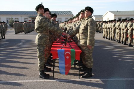 Azərbaycan Ordusunda andiçmə mərasimləri keçiriləcək