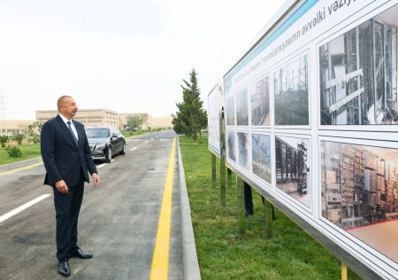 İlham Əliyev “Abşeron” yarımstansiyasının açılışında iştirak edib - FOTO