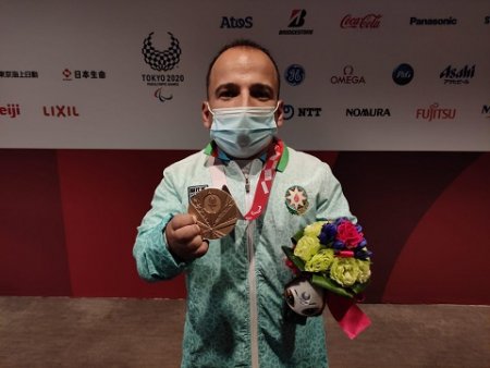 Azərbaycan Tokio paralimpiya oyunlarında ilk medalını qazandı - FOTO