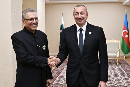 Pakistan Prezidenti Qarabağ zəfəri münasibətilə Azərbaycanı təbrik edib