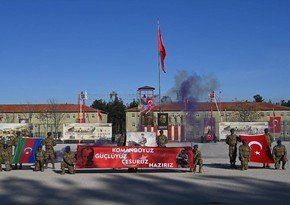 Hərbçilərimiz Türkiyədə komando kursu keçdi - FOTO