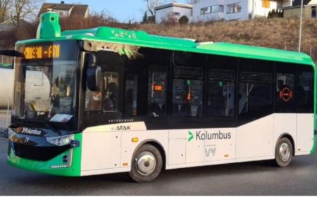 Türkiyə istehsalı olan sürücüsüz avtobuslar ilk dəfə Avropada istifadəyə veriləcək