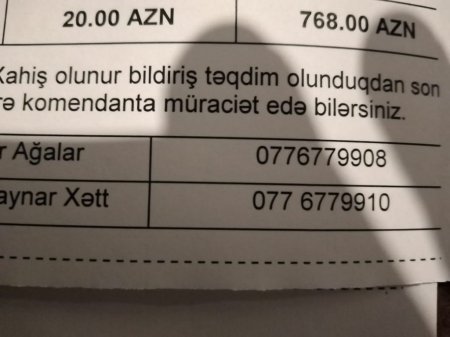 Buraların bir yiyəsi varmı?.. - ÖZBAŞINALIQ!