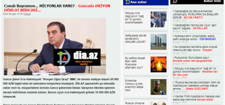 Cənab Bayramov... MİLYONLAR HANI? - Gəncədə ƏRİYƏN DÖVLƏT BÜDCƏSİ...