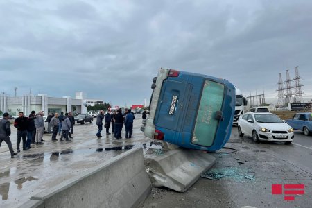 SON DƏQİQƏ: Azərbaycanda dəhşətli avtobus qəzası – xeyli sayda yaralı var – FOTO