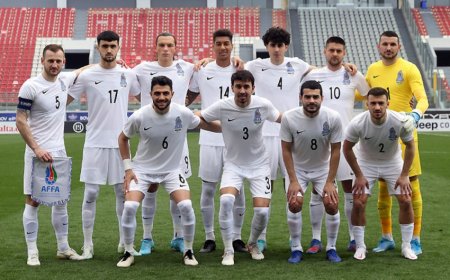 UEFA Millətlər Liqası: Azərbaycan yığması yeni mövsümdə ilk oyununa çıxır