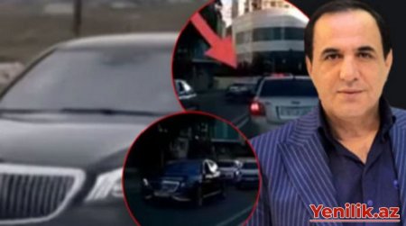 Manaf Ağayevin maşını saxlanıldı, sürücü cərimələndi - VİDEO
