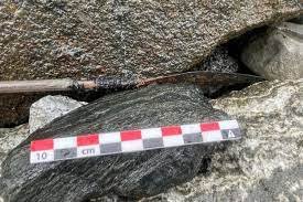 Arxeoloqlar Norveçdə əriyən buzlaqda 1500 illik ox tapdılar
