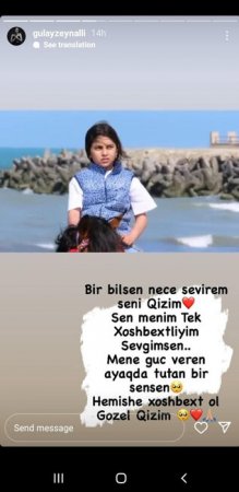 Gülay Zeynallı: "Sən mənim tək xoşbəxtliyim, sevgimsən..." - FOTO