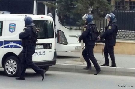 Polisdən XÜSUSİ ƏMƏLİYYAT: SAXLANILANLAR VAR