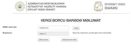 Daha bir vergi borcu olan şirkət dövlətin tenderini QAZANDI - FOTOFAKT