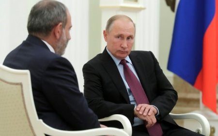 Putin Paşinyanı SUSDURDU: Üzrlü say, Nikol, onlar Bakını seçir...
