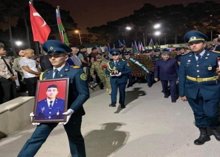 Şəhid kapitan İkinci Şəhidlər Xiyabanında dəfn OLUNDU