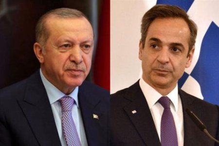Ərdoğan şam yeməyində Mitsotakislə mübahisə xəbərinə aydınlıq gətirdi