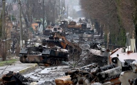 Ukraynada işğalçılar dəhşət yaşadı - 500 ölü, 17 PUA, 10 tank...
