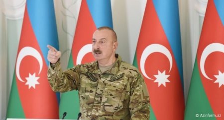 Prezidentdən Ermənistanın havadarlarına XƏBƏRDARLIQ