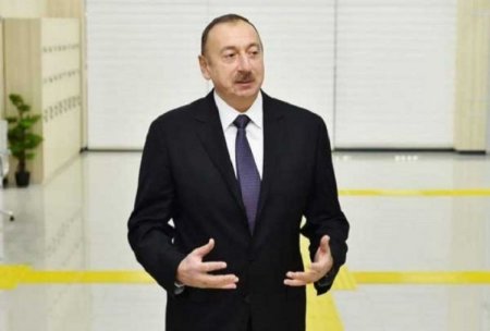 İlham Əliyev Bakıda yeni zavodun açılışında iştirak etdi