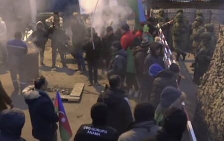 Laçın yolunda son durum - VİDEO