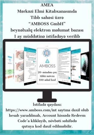 MEK-in oxucuları üçün beynəlxalq elektron baza istifadəyə verilib
